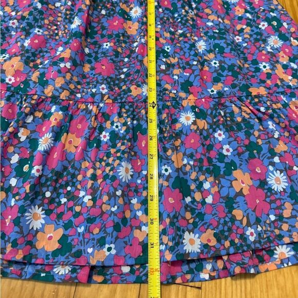 Rails Edina Leilani Floral Midi Skirt Tiered Smocked Waist Peasant Women’s MED - Picture 7 of 12